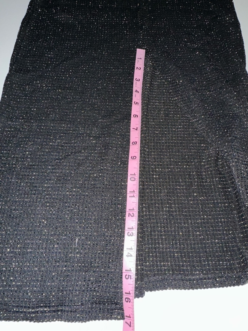 Nightcap Free People Black Crinkle Lurex Tube Strapless Midi Classic Dress M L - Picture 11 of 13